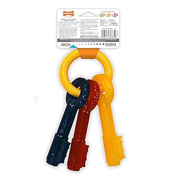 Nylabone Just for Puppies Medium Key Ring Bone Puppy Dog